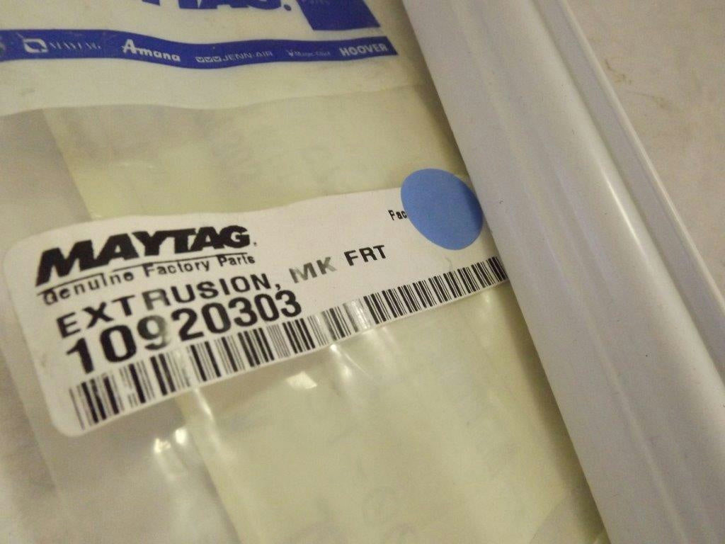 MAYTAG WHIRLPOOL REFRIGERATOR 10920303 EXTRUSION NEW MAYTAG WHIRLPOOL REFRIGERATOR 10920303 EXTRUSION NEW